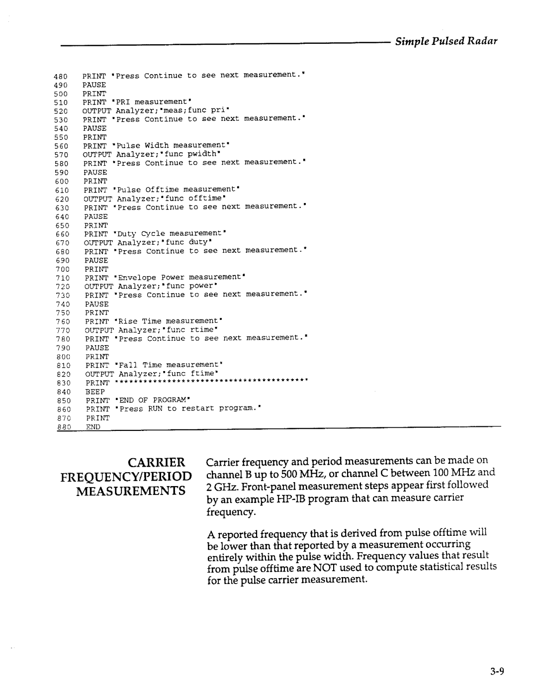 Agilent Technologies 5373A manual 