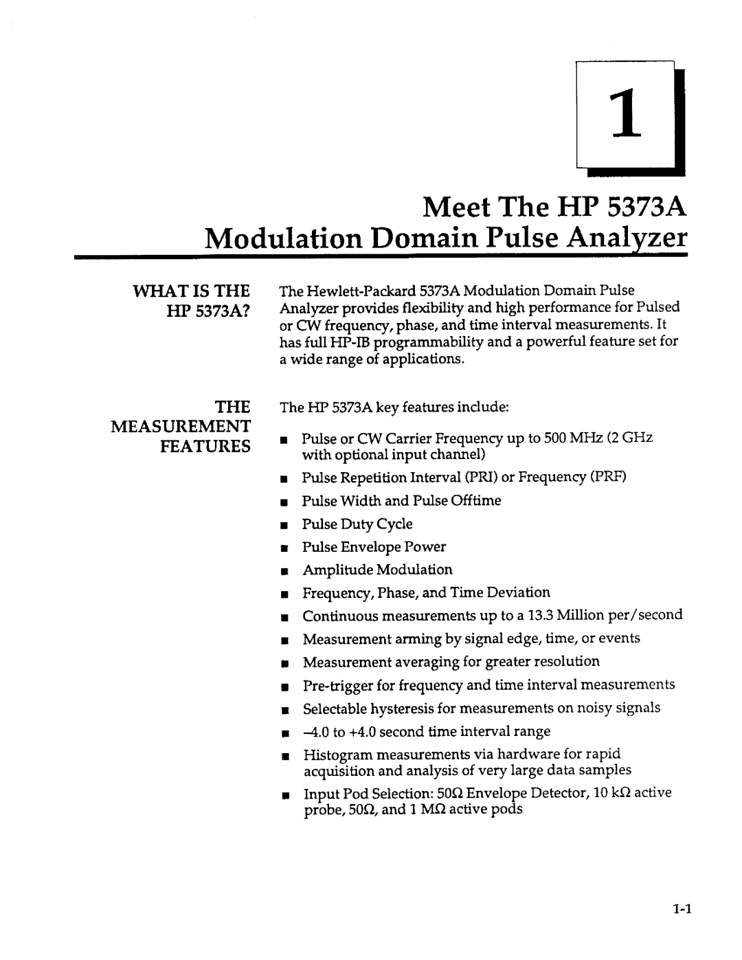 Agilent Technologies 5373A manual 