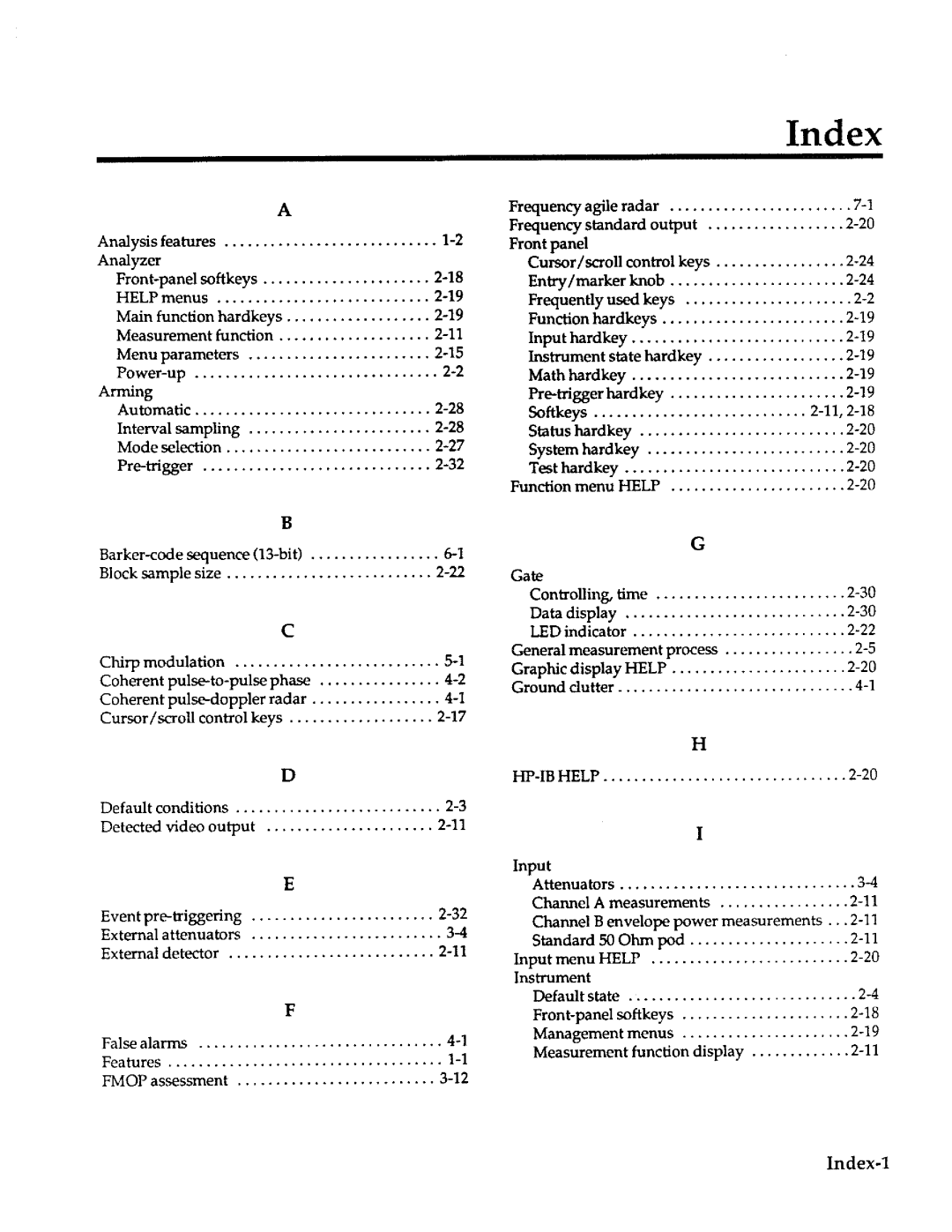 Agilent Technologies 5373A manual 