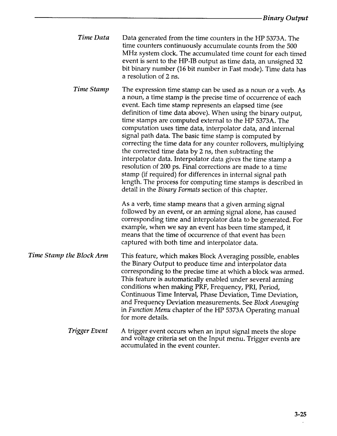 Agilent Technologies 5373A manual 