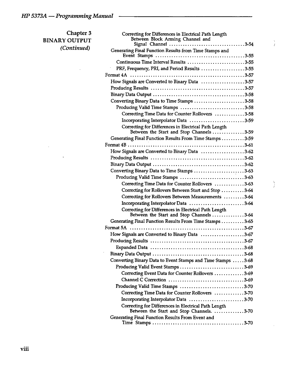 Agilent Technologies 5373A manual 