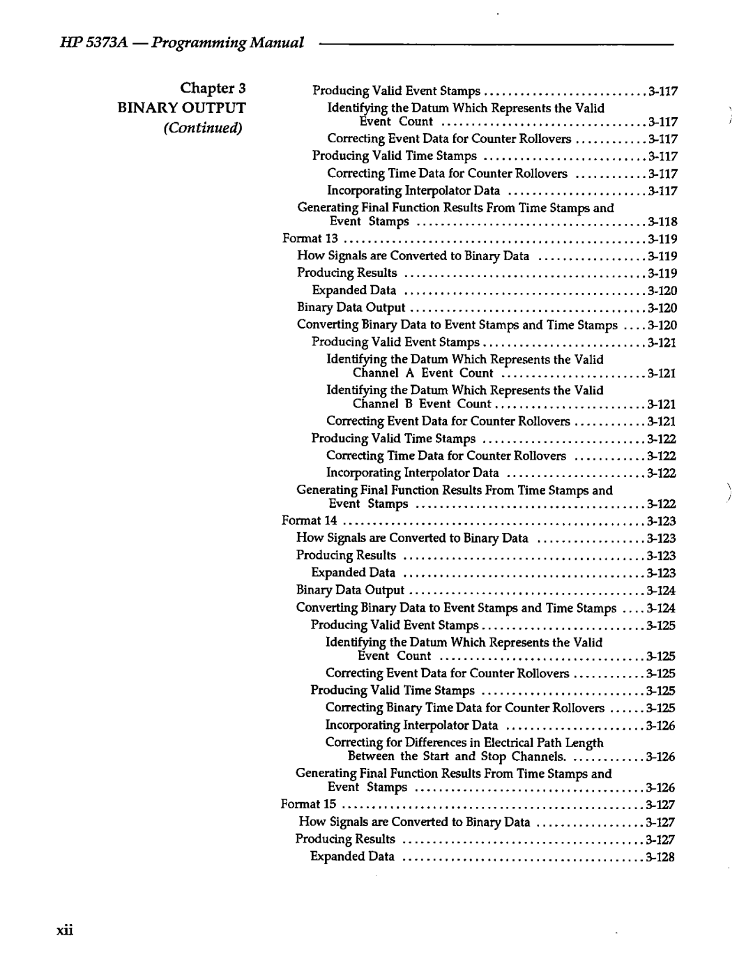 Agilent Technologies 5373A manual 