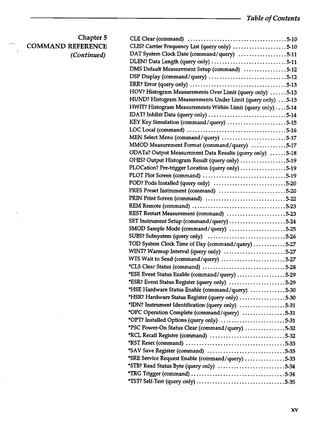 Agilent Technologies 5373A manual 