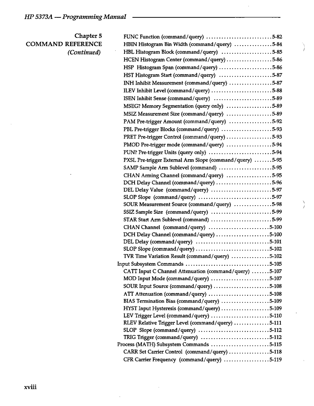 Agilent Technologies 5373A manual 