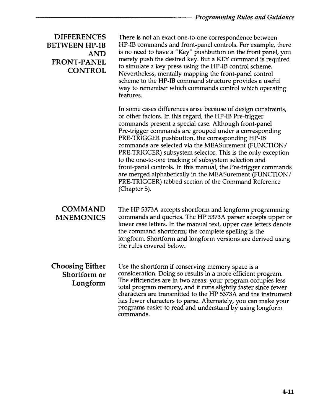 Agilent Technologies 5373A manual 