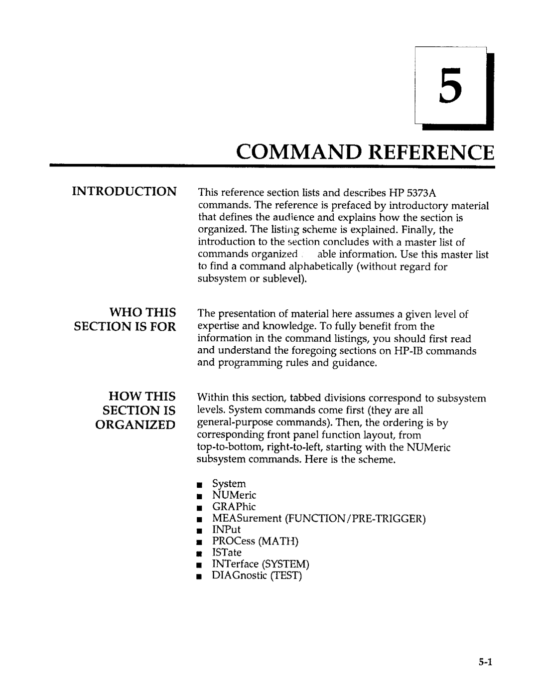 Agilent Technologies 5373A manual 