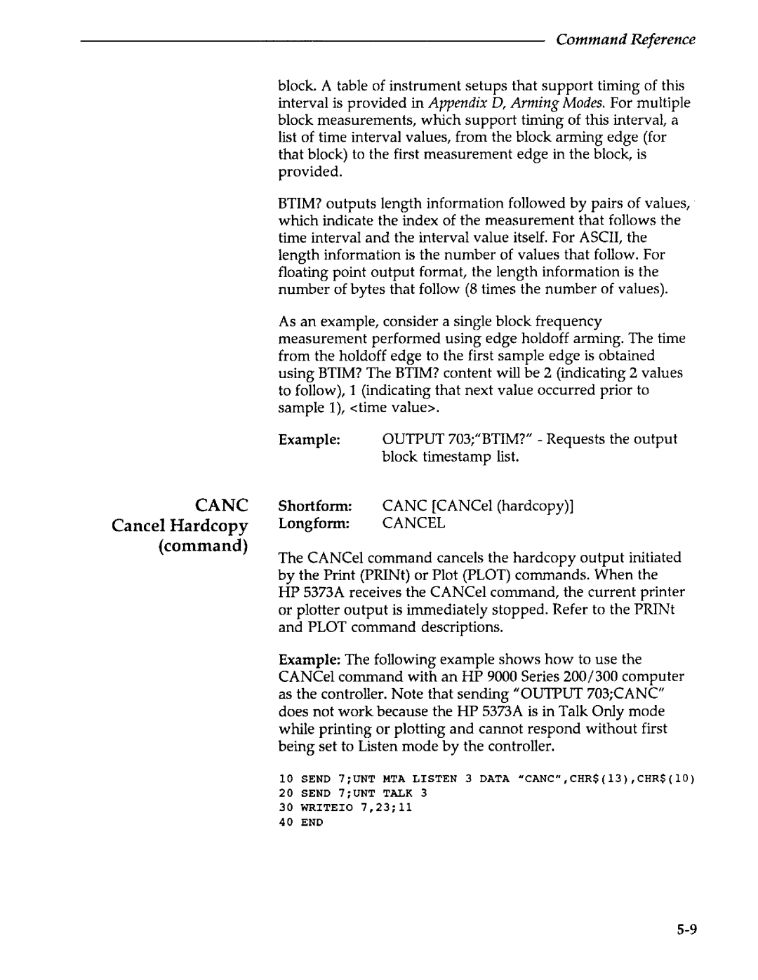 Agilent Technologies 5373A manual 