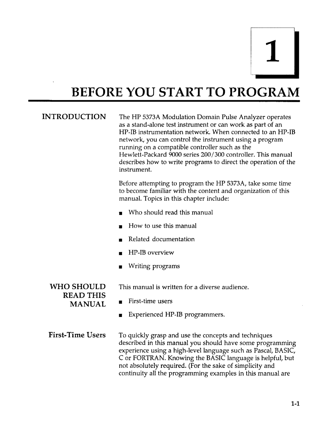 Agilent Technologies 5373A manual 