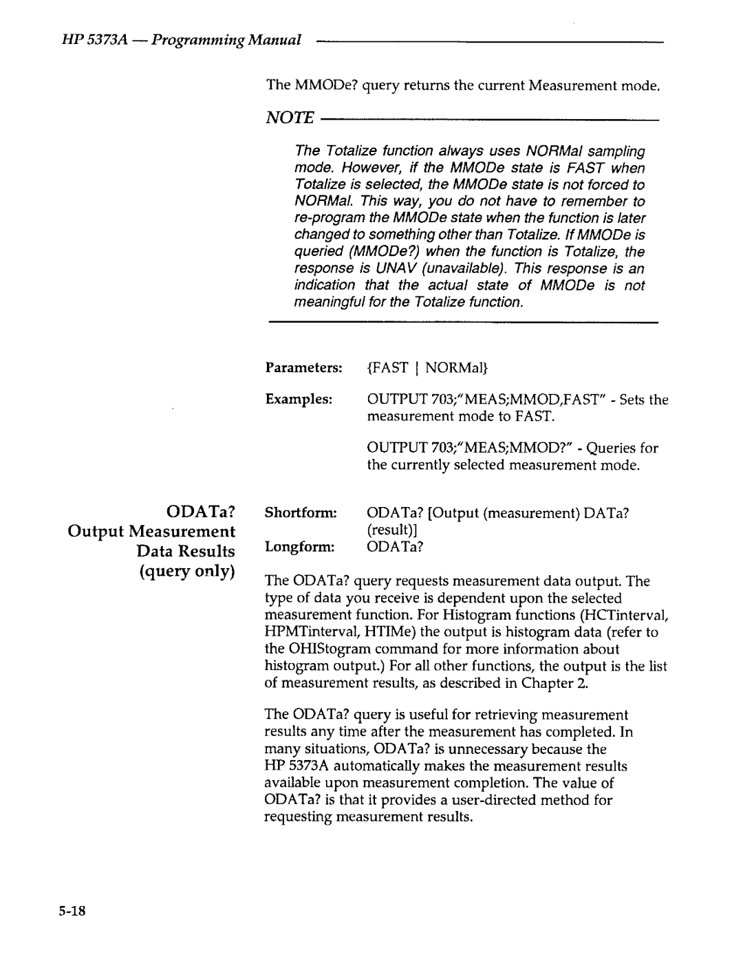 Agilent Technologies 5373A manual 