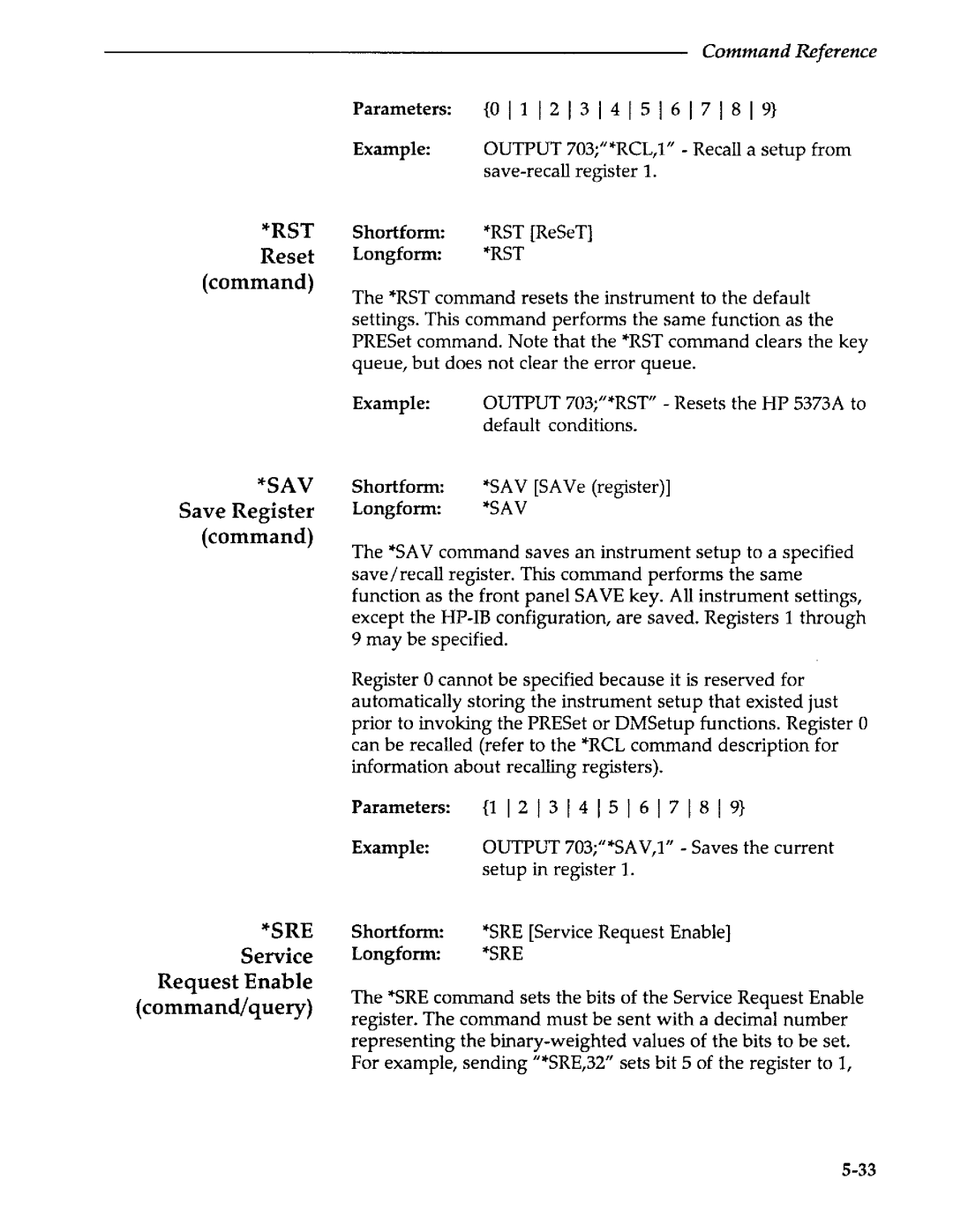 Agilent Technologies 5373A manual 