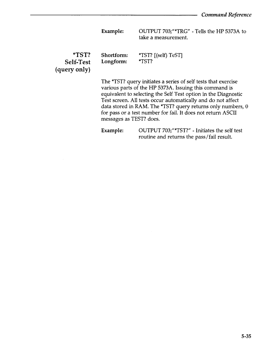 Agilent Technologies 5373A manual 