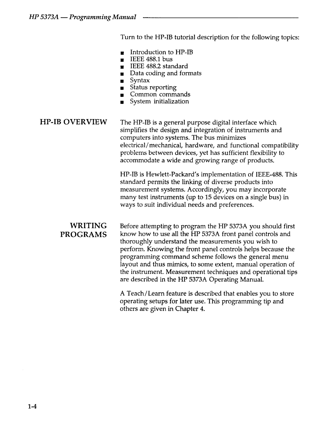 Agilent Technologies 5373A manual 