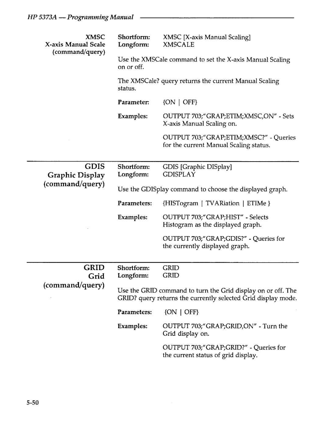 Agilent Technologies 5373A manual 