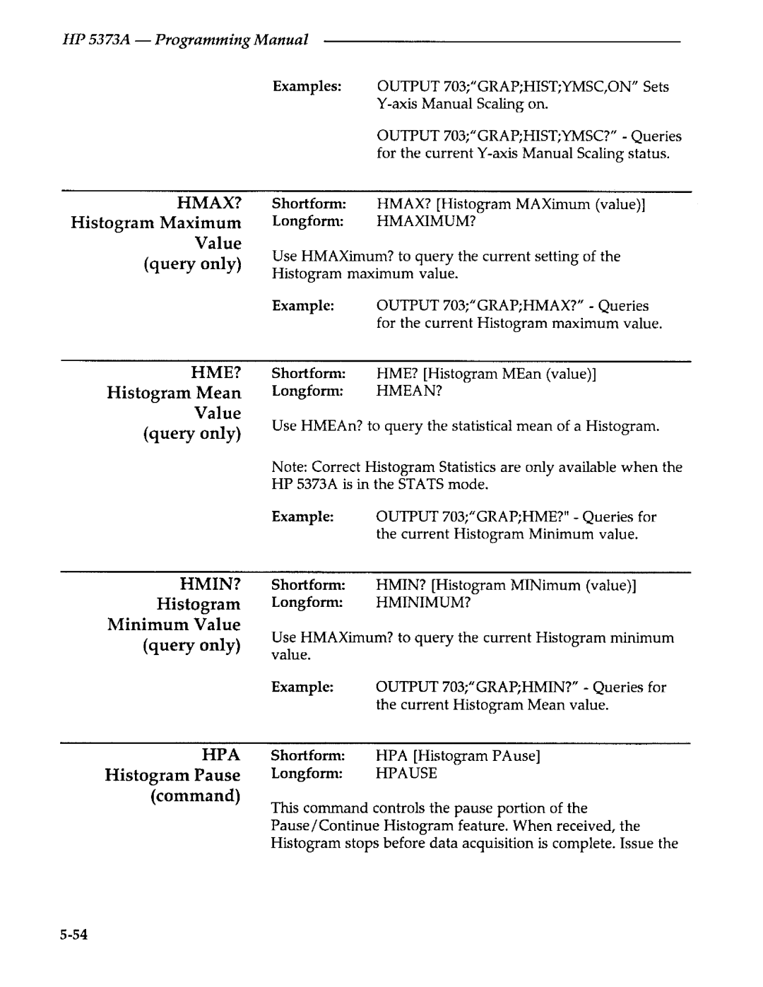 Agilent Technologies 5373A manual 