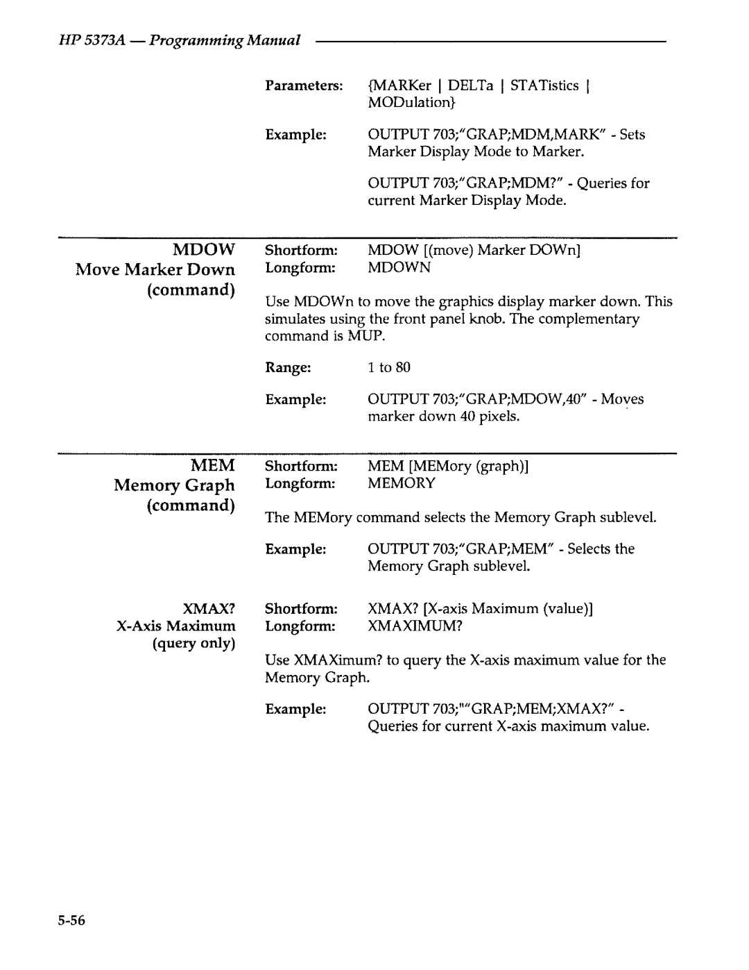 Agilent Technologies 5373A manual 