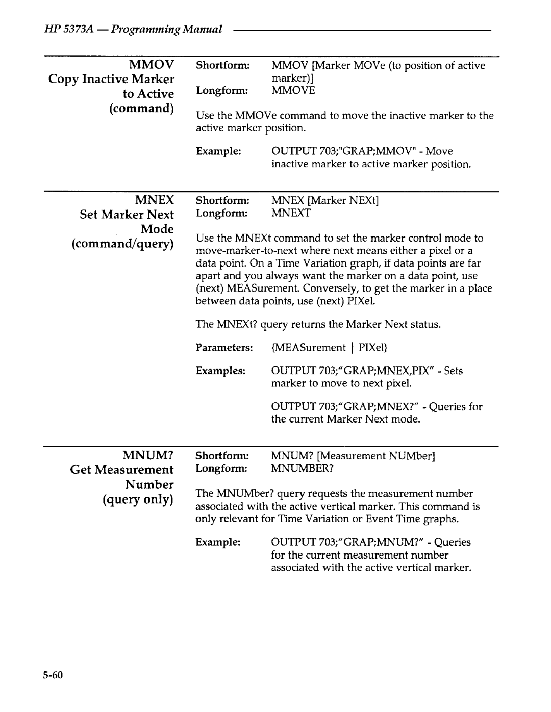 Agilent Technologies 5373A manual 