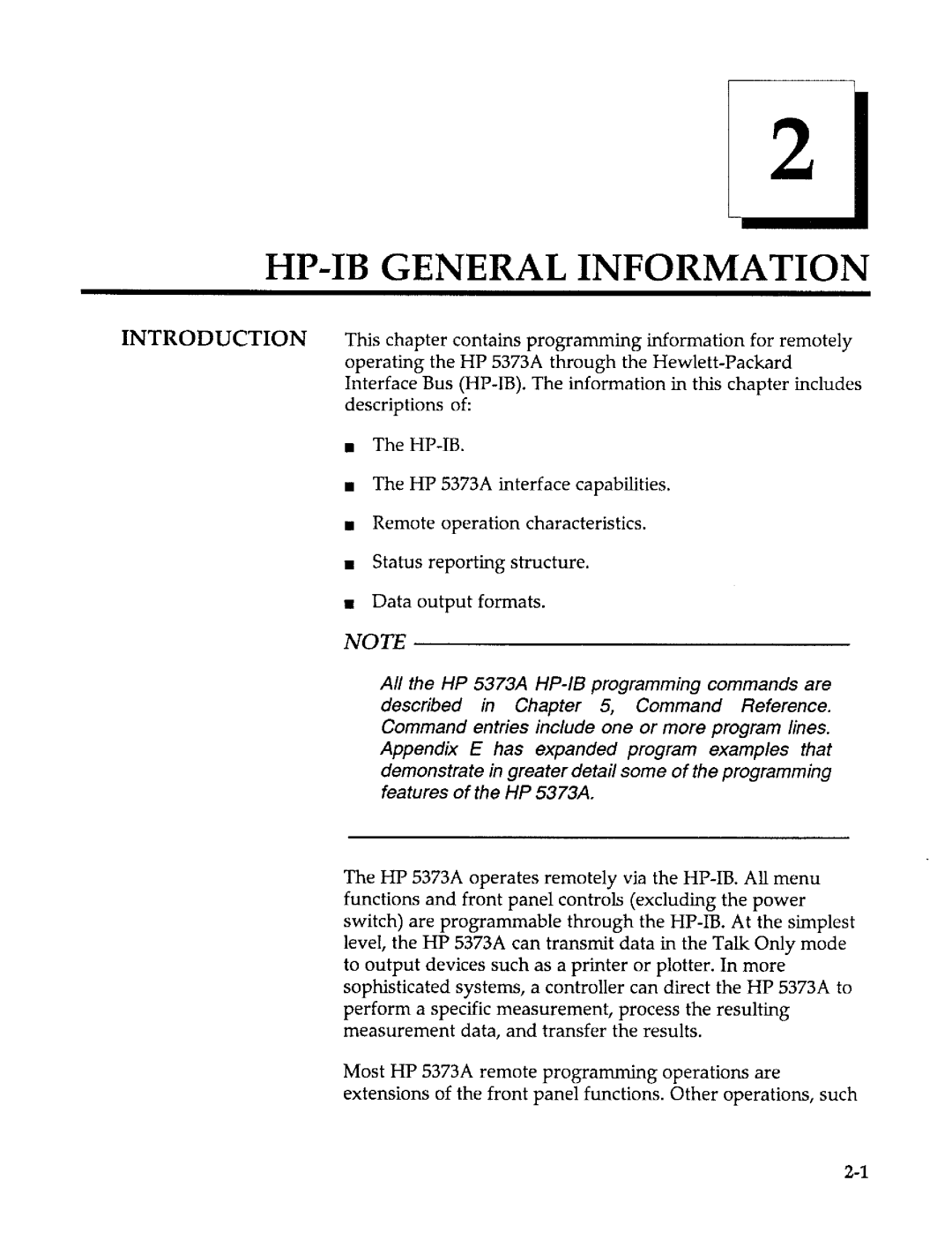 Agilent Technologies 5373A manual 