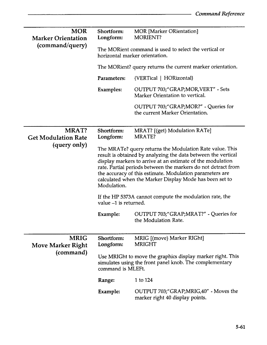 Agilent Technologies 5373A manual 