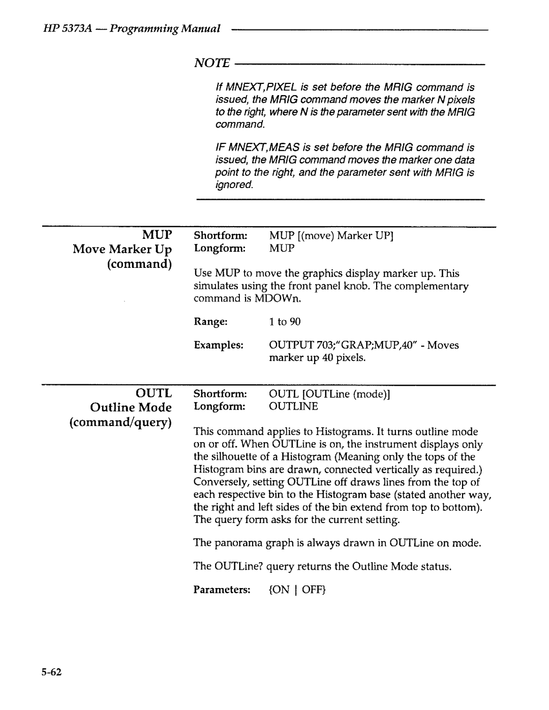 Agilent Technologies 5373A manual 