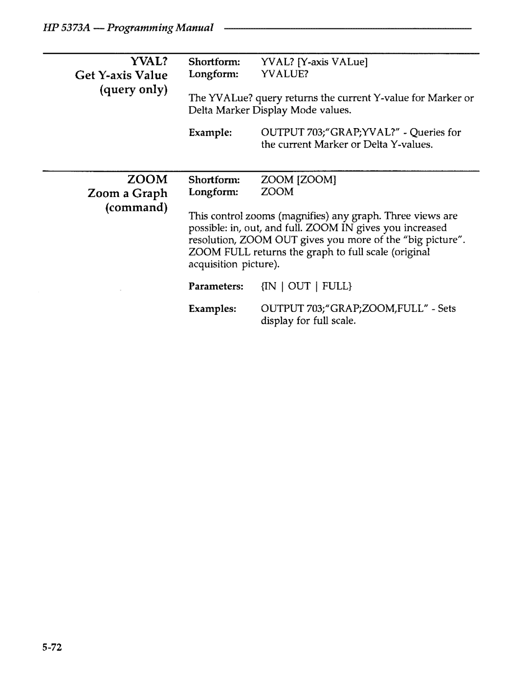 Agilent Technologies 5373A manual 