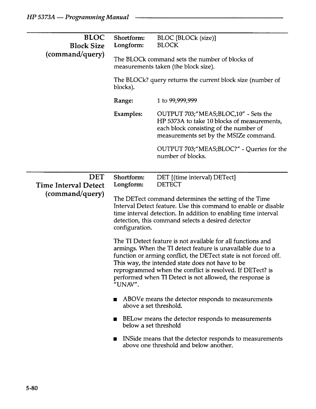 Agilent Technologies 5373A manual 