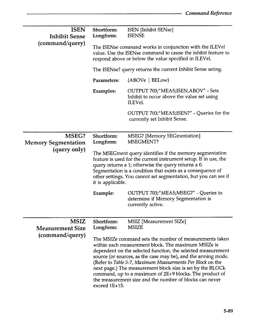 Agilent Technologies 5373A manual 