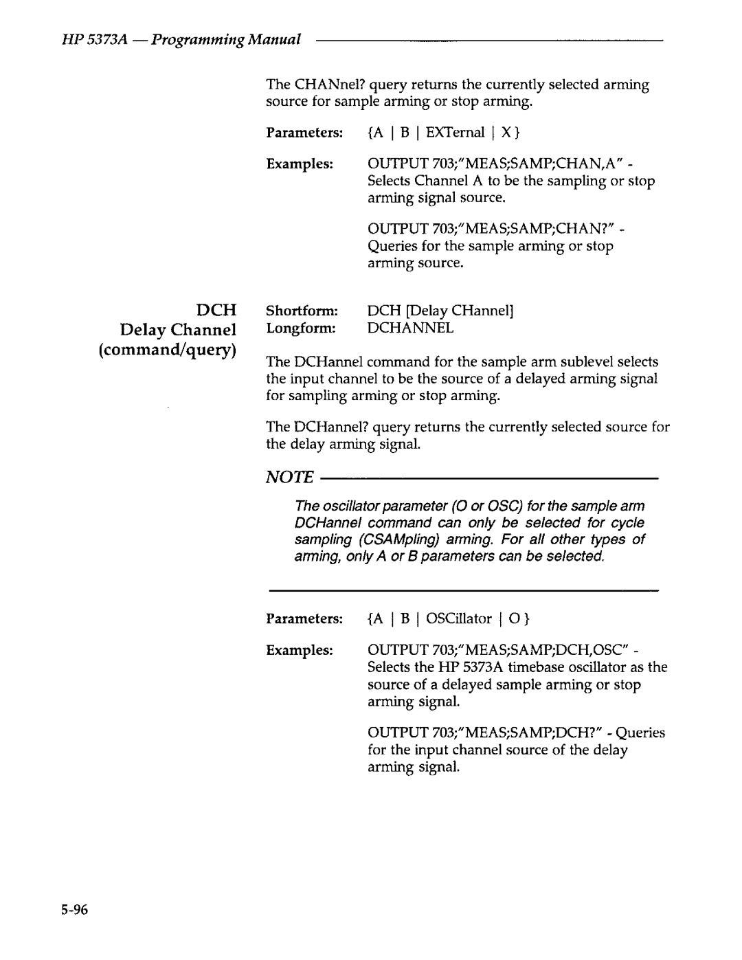 Agilent Technologies 5373A manual 