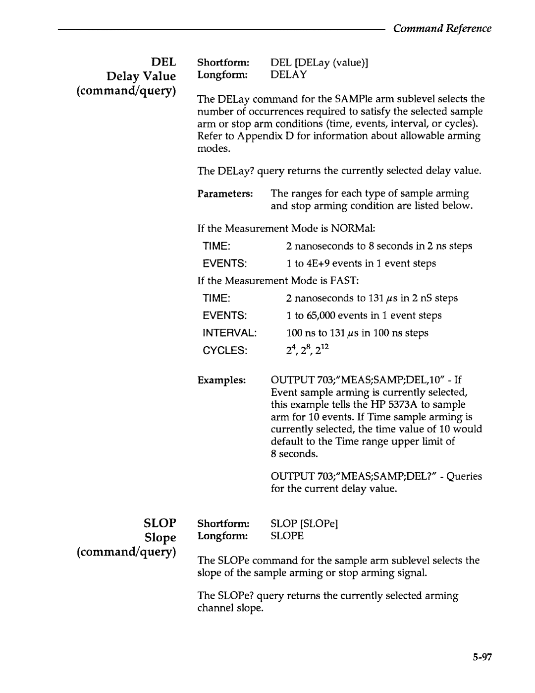 Agilent Technologies 5373A manual 