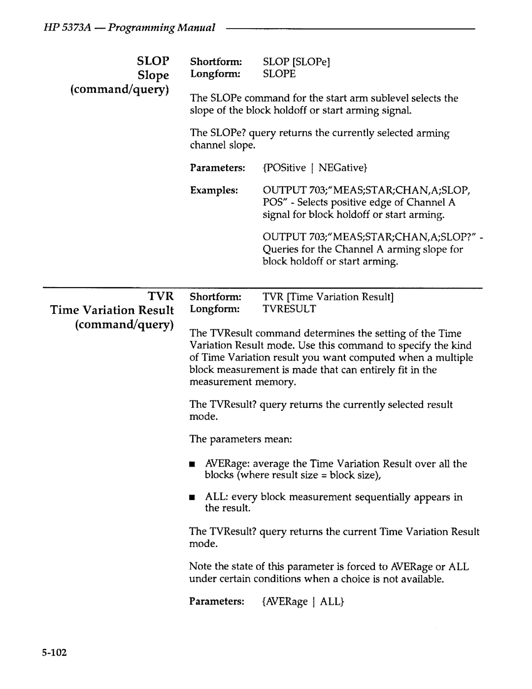 Agilent Technologies 5373A manual 