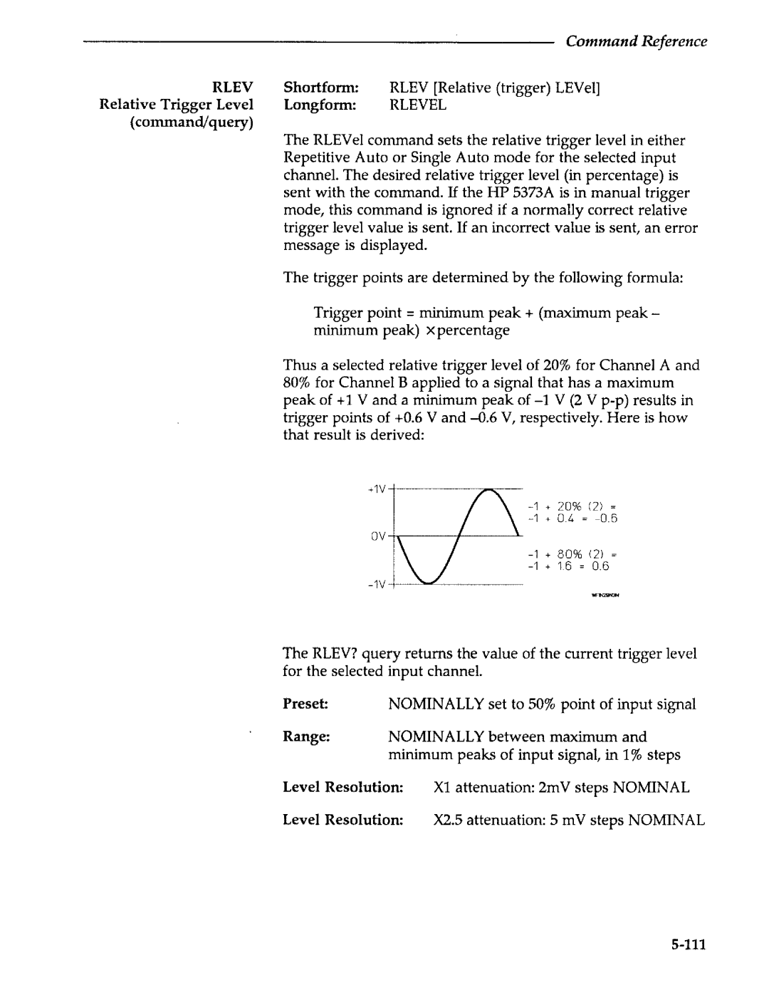 Agilent Technologies 5373A manual 