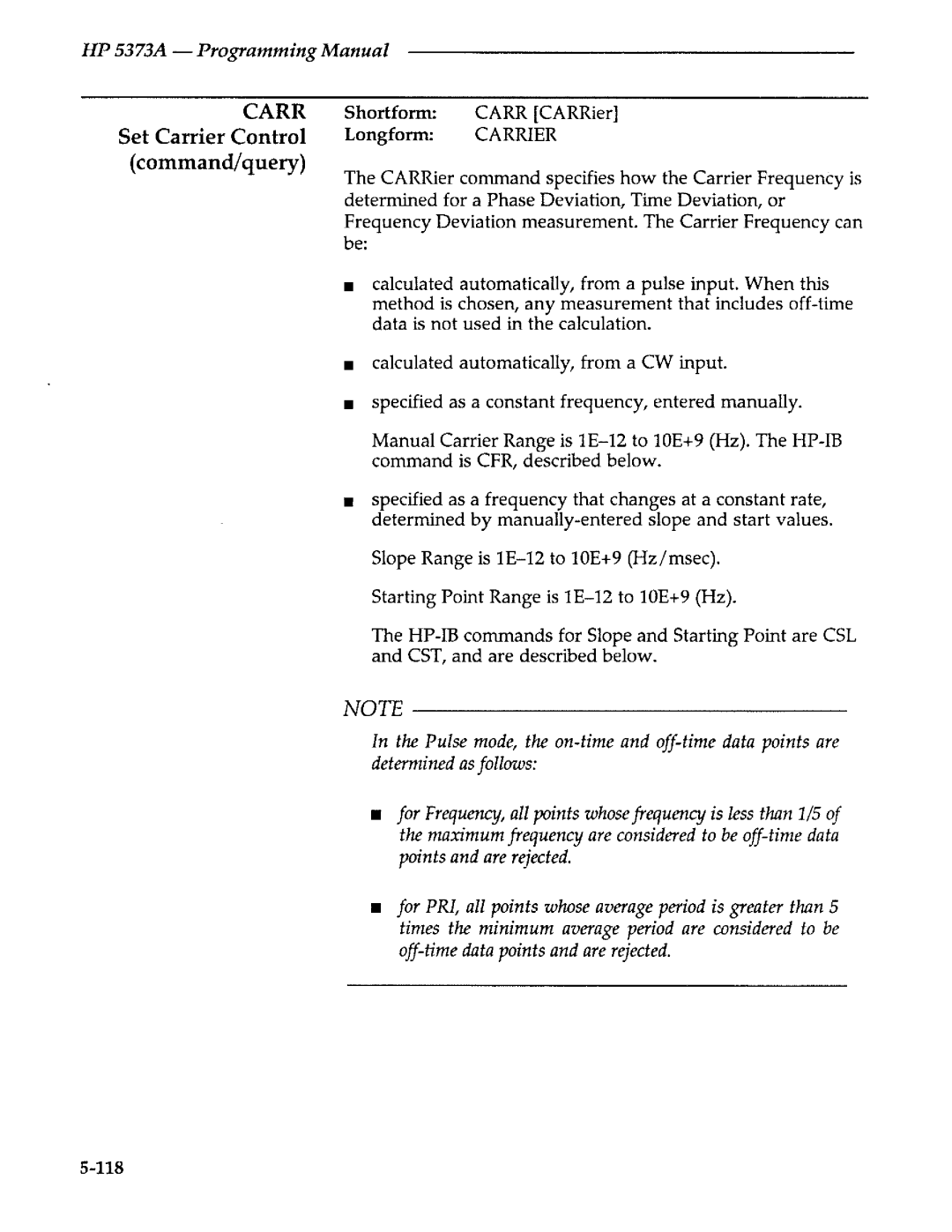 Agilent Technologies 5373A manual 