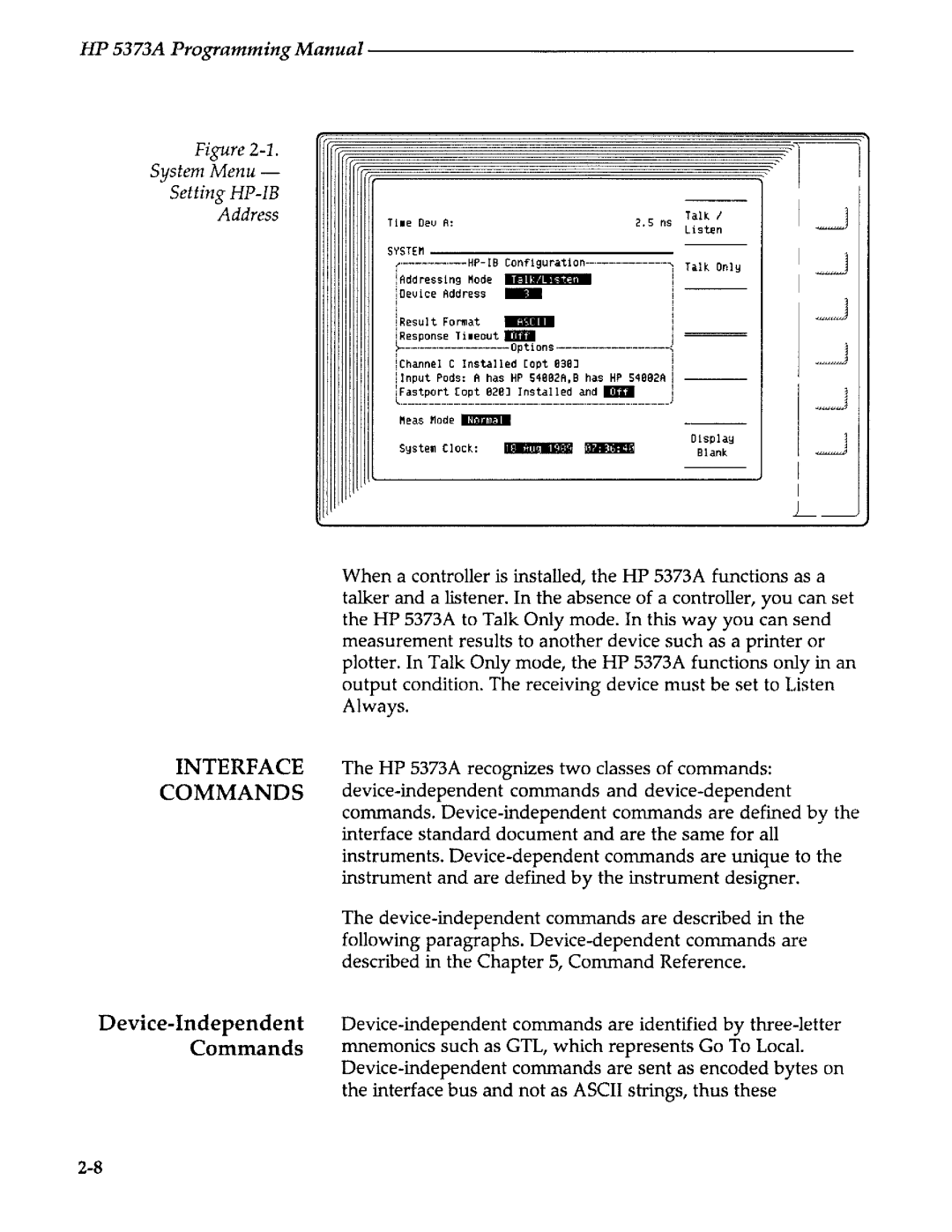 Agilent Technologies 5373A manual 