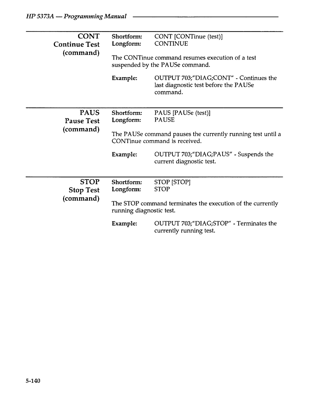 Agilent Technologies 5373A manual 