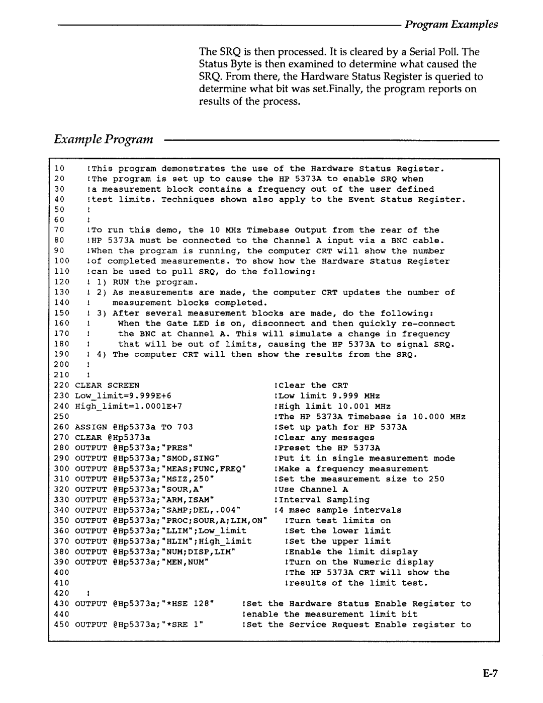 Agilent Technologies 5373A manual 