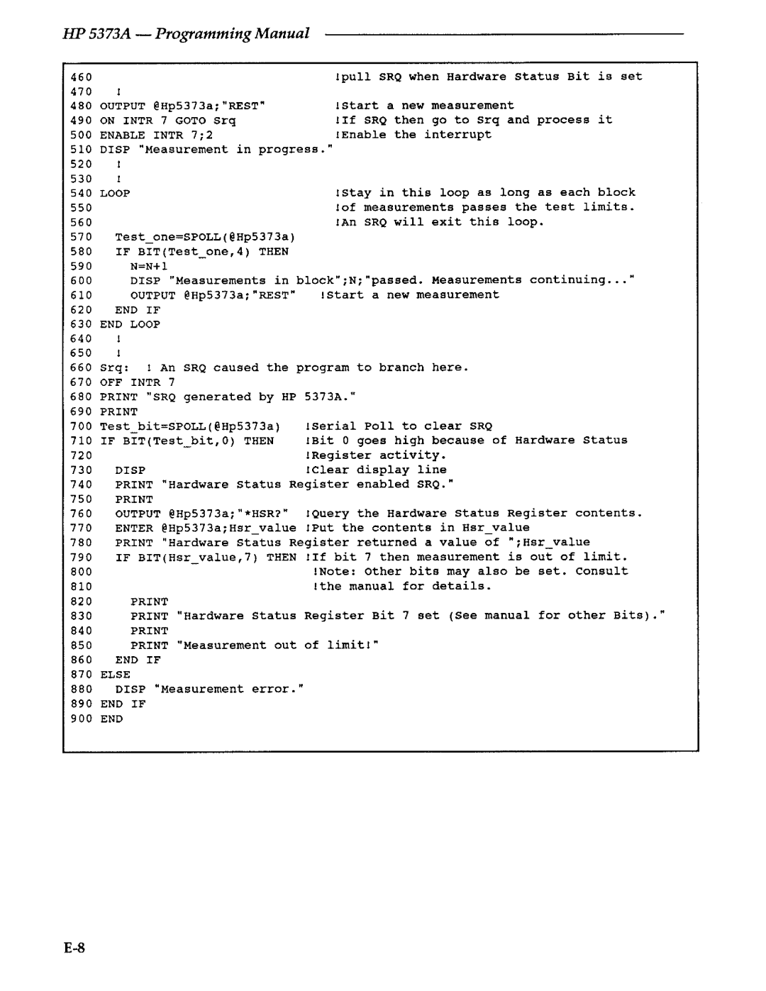 Agilent Technologies 5373A manual 