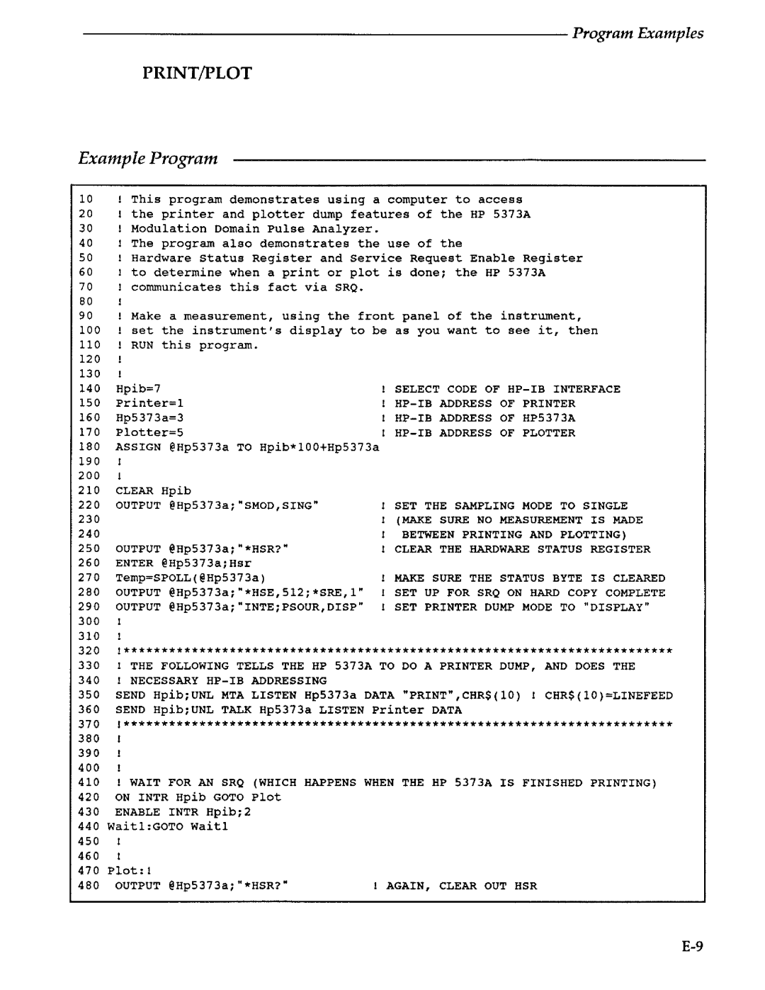 Agilent Technologies 5373A manual 