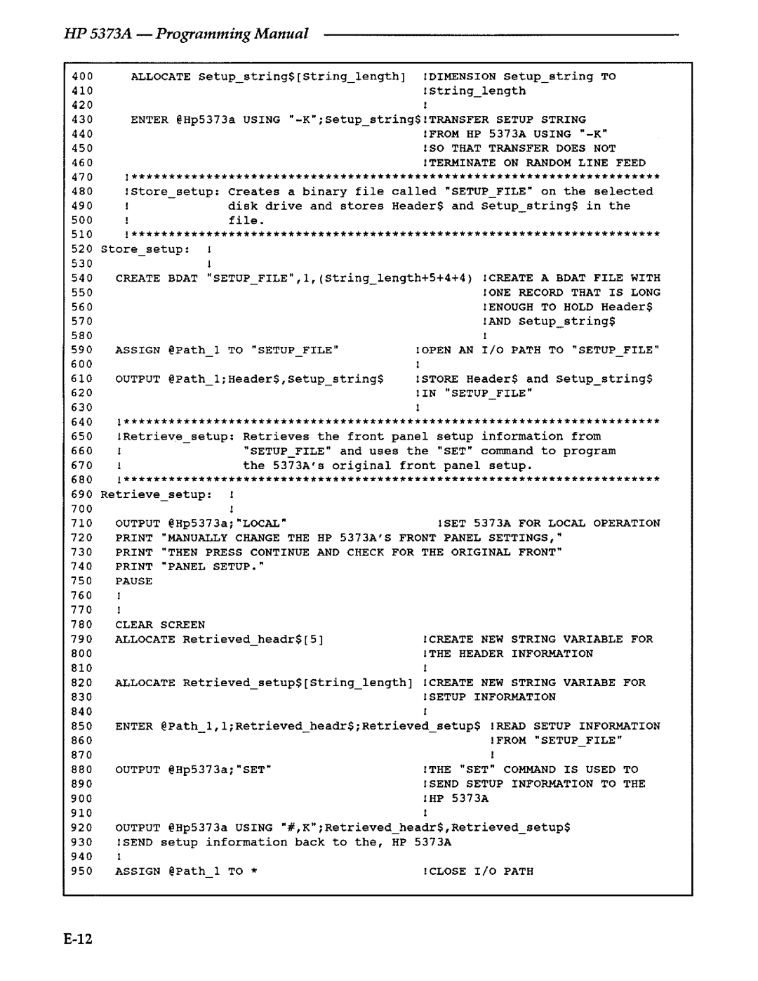 Agilent Technologies 5373A manual 