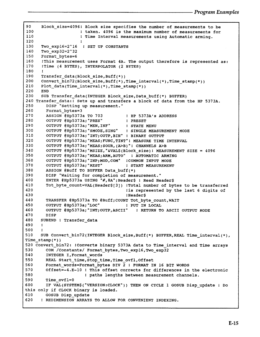 Agilent Technologies 5373A manual 