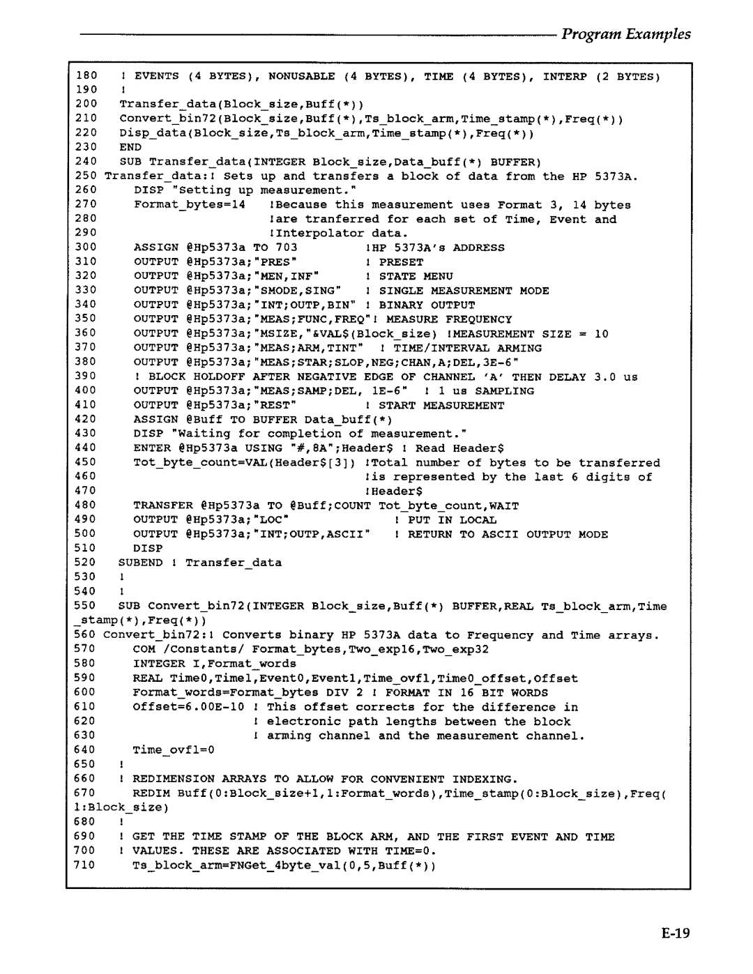 Agilent Technologies 5373A manual 