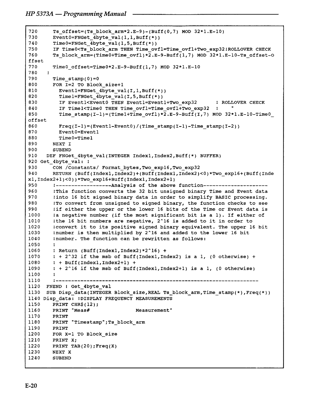 Agilent Technologies 5373A manual 