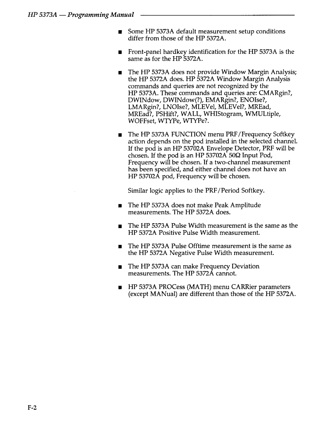 Agilent Technologies 5373A manual 