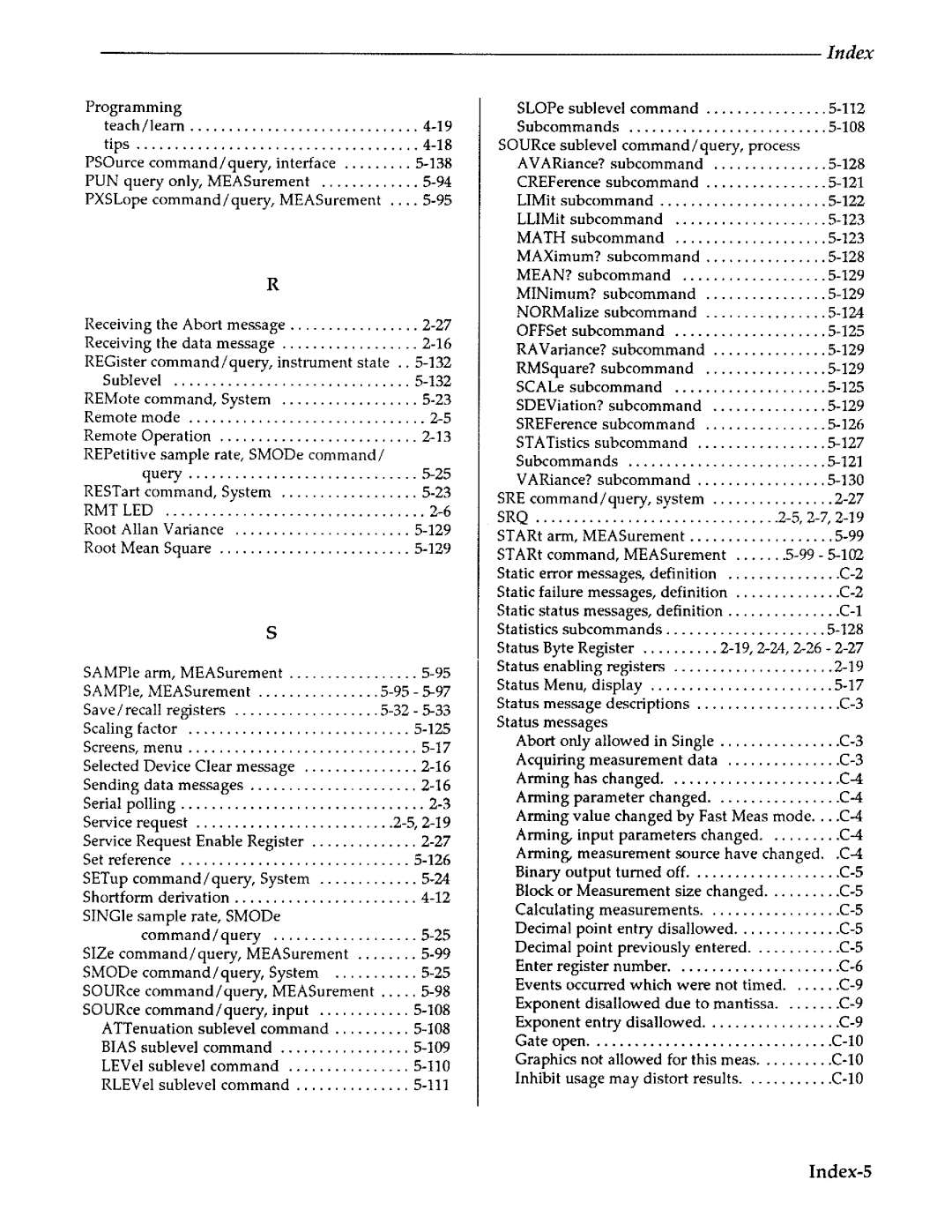 Agilent Technologies 5373A manual 