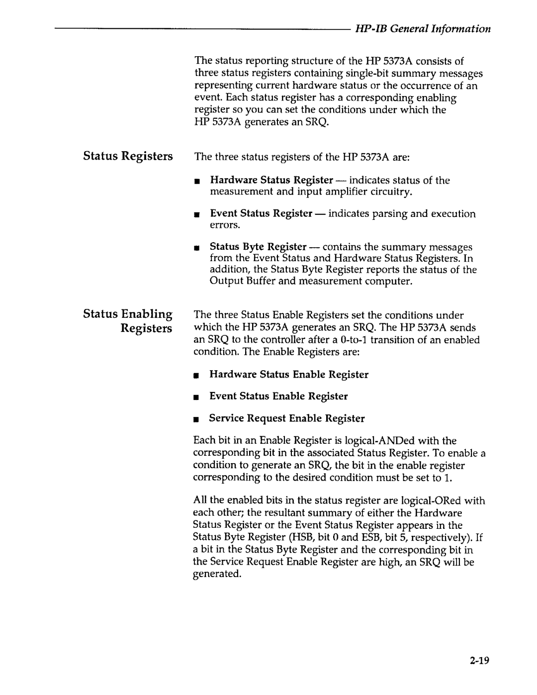 Agilent Technologies 5373A manual 