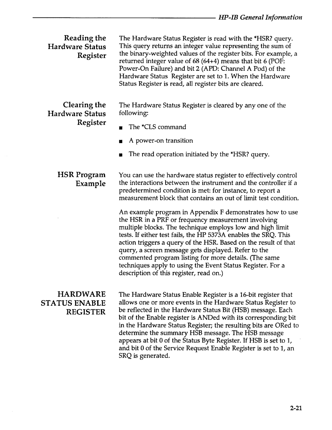 Agilent Technologies 5373A manual 