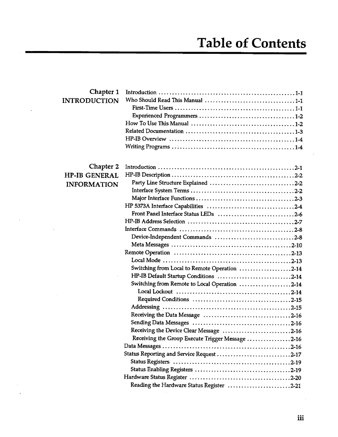 Agilent Technologies 5373A manual 