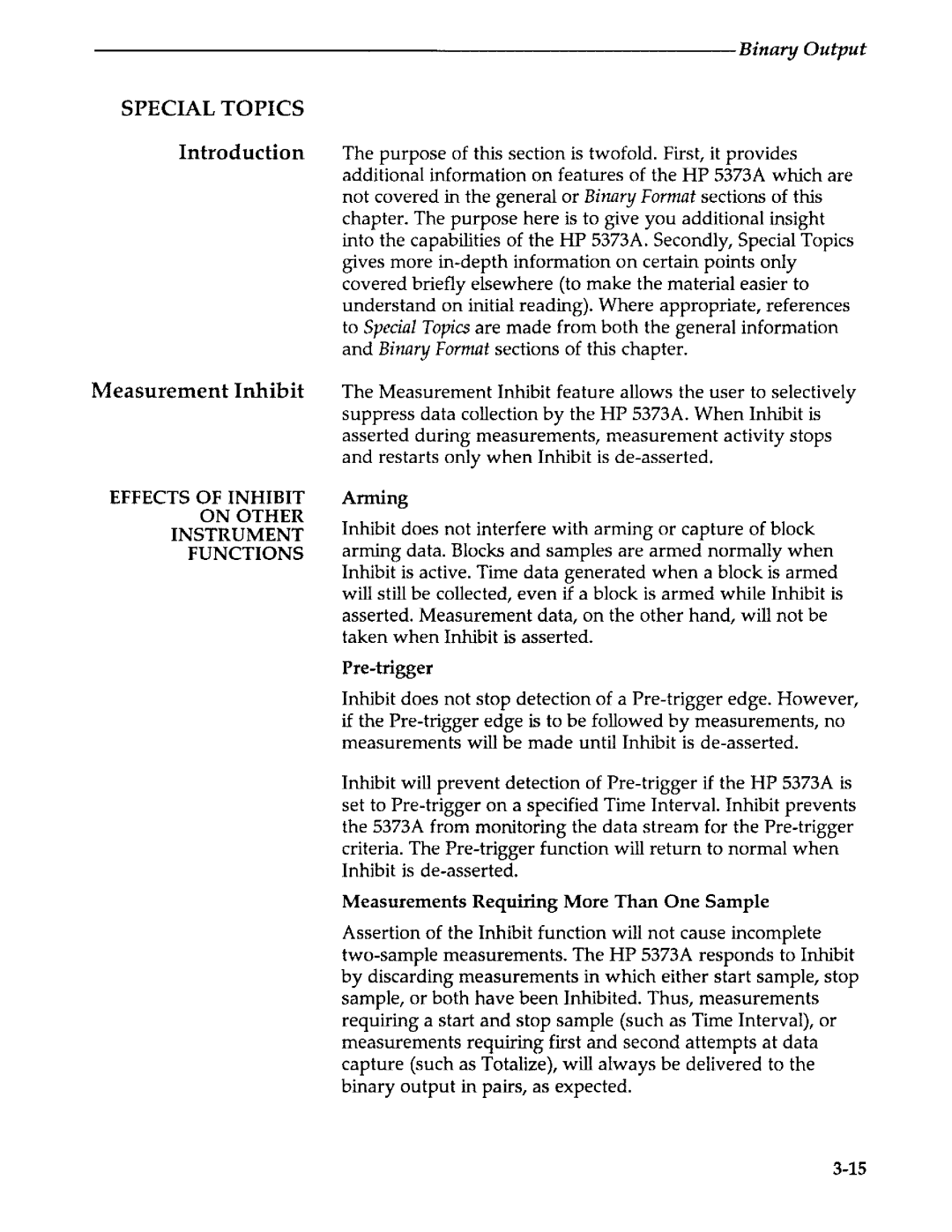 Agilent Technologies 5373A manual 