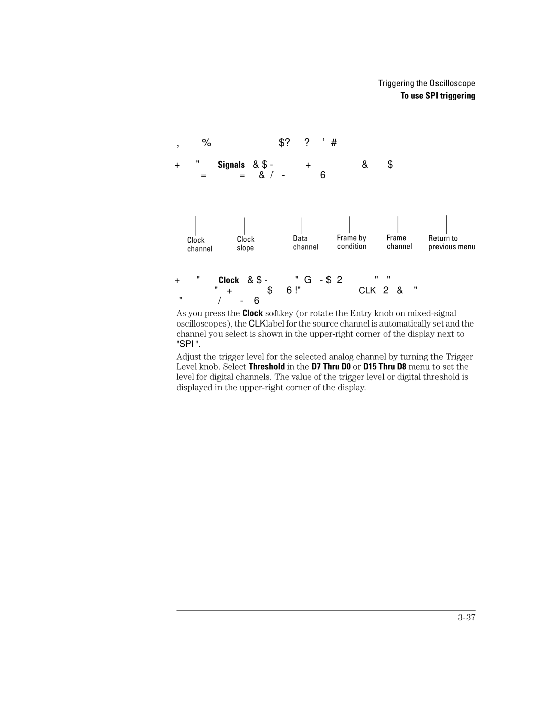 Agilent Technologies 54621A, 54621D, 24A, 42A, 22A, 41A manual Assign source channels to the clock, data, and frame signals 