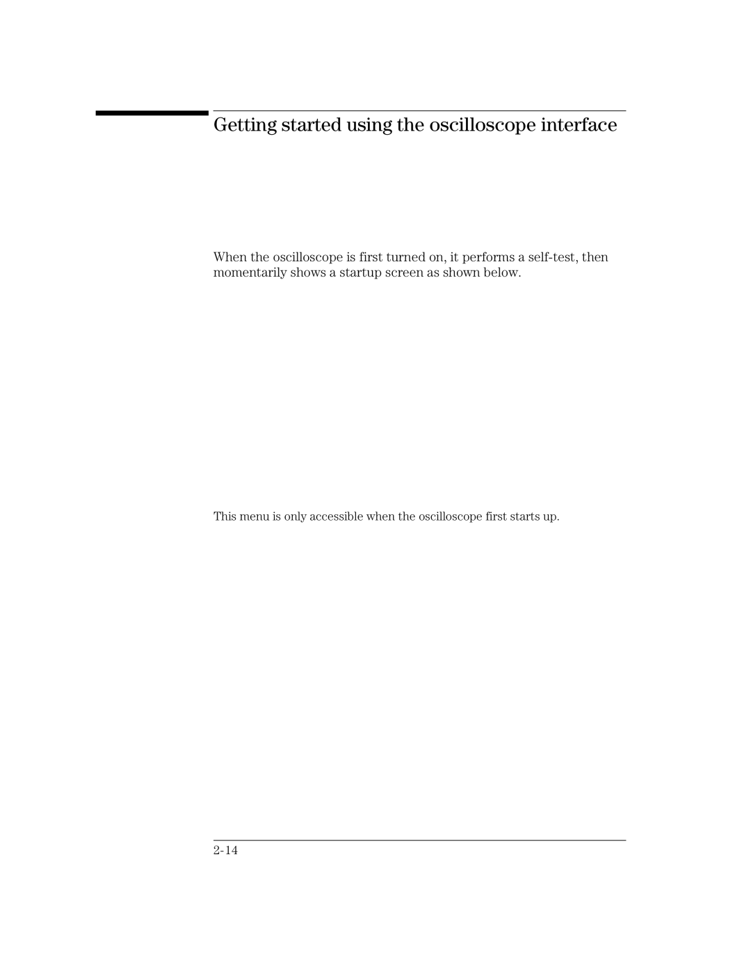 Agilent Technologies 54621D, 54624A, 54622D, 54622A, 54621A manual Getting started using the oscilloscope interface 