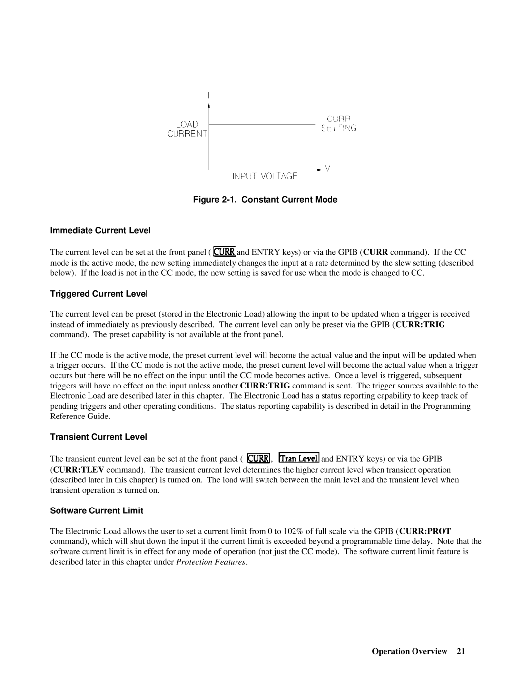 Agilent Technologies 5951-2827, 5951-2826 manual Triggered Current Level, Software Current Limit 