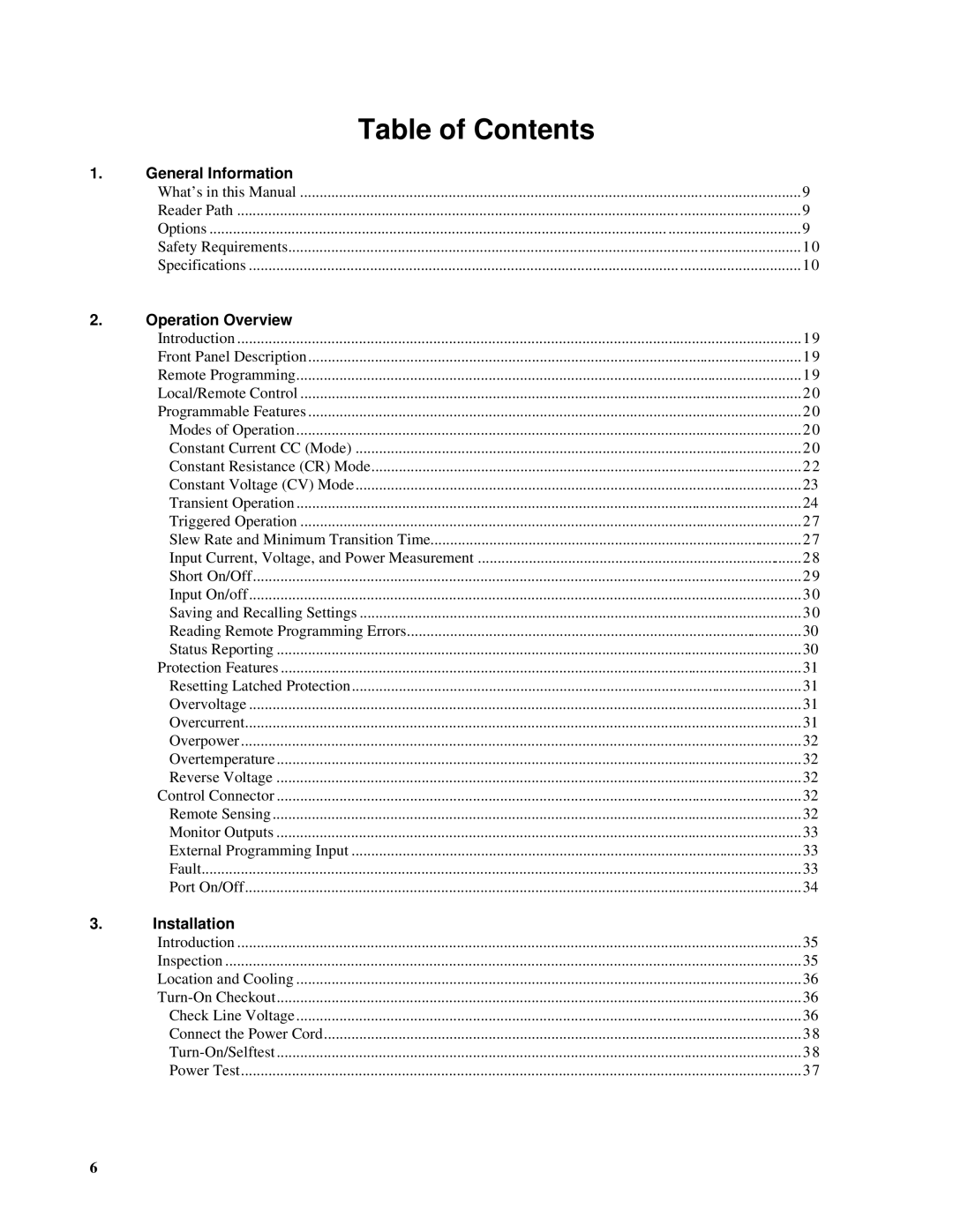 Agilent Technologies 5951-2826, 5951-2827 manual Table of Contents 